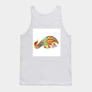 scaly anteater ecopop the armored armadillo Tank Top